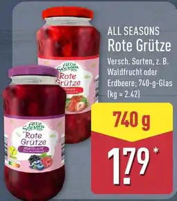 Aldi Nord All Seasons Rote Grütze Angebot