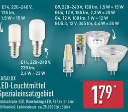 Aldi Nord CASALUX LED-Leuchtmittel Spezialeinsatzgebiet Angebot