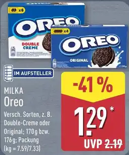 Aldi Nord Milka Oreo Angebot