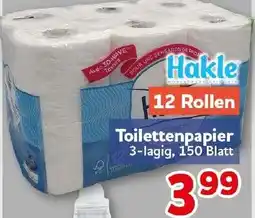 CENTERSHOP Hakle Toilettenpapier Angebot