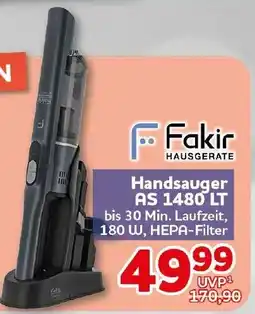 CENTERSHOP Fakir Handsauger AS 1480 LT Angebot