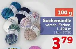 CENTERSHOP Sockenwolle Angebot