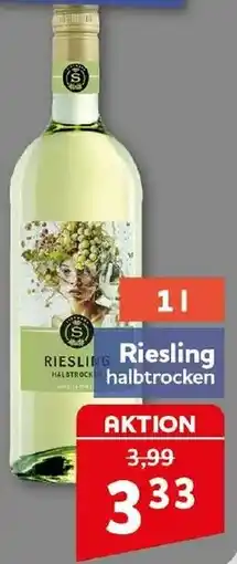 CENTERSHOP Riesling halbtrocken Angebot