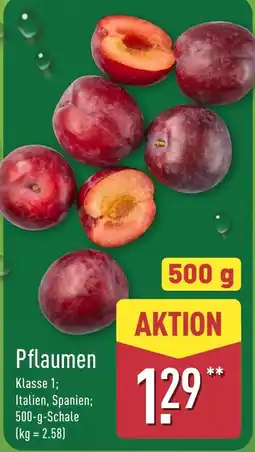 Aldi Nord Pflaumen Angebot