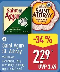 Aldi Nord Saint Agur/ St. Albray Angebot