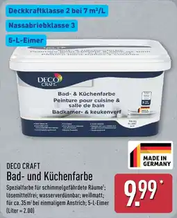 Aldi Nord DECO CRAFT Bad- und Küchenfarbe Angebot