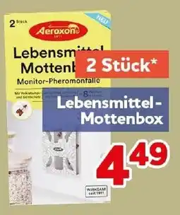 CENTERSHOP Aeraxon Lebensmittel-Mottenbox Angebot