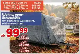 CENTERSHOP Wohnwagen-Schutzhülle Angebot