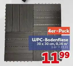 CENTERSHOP WPC-Bodenfliese Angebot