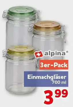 CENTERSHOP alpina Einmachgläser Angebot