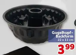 CENTERSHOP Gugelhupf-Backform Angebot