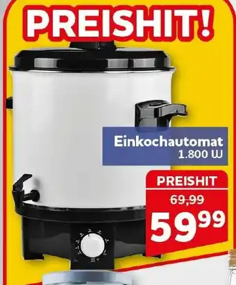 CENTERSHOP Einkochautomat Angebot