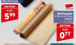CENTERSHOP Backpapier quickpack Angebot