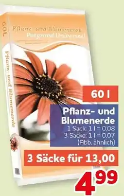 CENTERSHOP Pflanz- und Blumenerde Potgrund Universeel Angebot