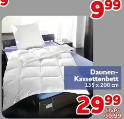 CENTERSHOP Daunen-Kassettenbett Angebot