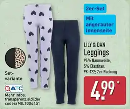 Aldi Nord LILY & DAN Leggings Angebot