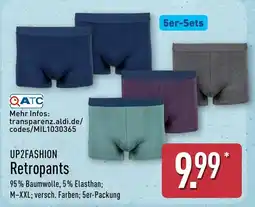 Aldi Nord UP2FASHION Retropants Angebot