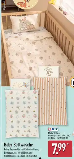 Aldi Nord Baby-Bettwäsche Angebot