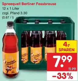 Netto Marken-Discount Spreequell Berliner Fassbrause Angebot