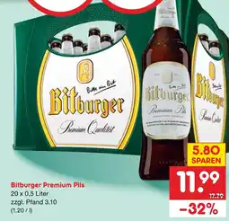 Netto Marken-Discount Bitburger Premium Pils Angebot