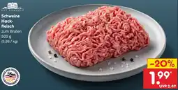 Netto Marken-Discount Schweine Hackfleisch zum Braten Angebot