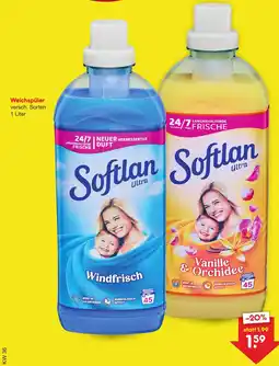 Netto Marken-Discount Softlan Ultra Weichspüler Angebot