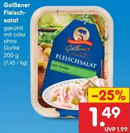 Netto Marken-Discount Golßener Fleischsalat Angebot