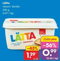 Netto Marken-Discount LÄTTA Original Angebot