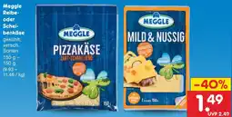 Netto Marken-Discount Meggle Pizzakäse Angebot