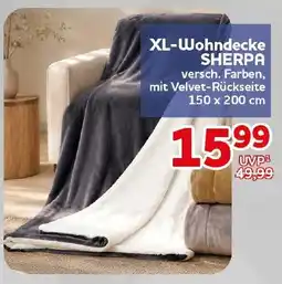 CENTERSHOP XL-Wohndecke SHERPA Angebot