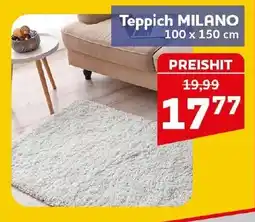 CENTERSHOP Teppich MILANO Angebot