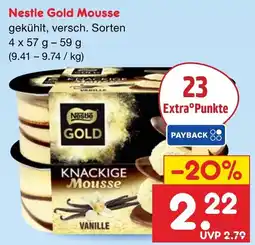 Netto Marken-Discount Nestle Gold Mousse Angebot