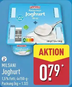 Aldi Nord MILSANI Joghurt Angebot