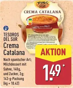 Aldi Nord TESOROS DEL SUR Crema Catalana Angebot