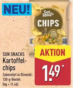 Aldi Nord SUN SNACKS Kartoffel-chips Angebot
