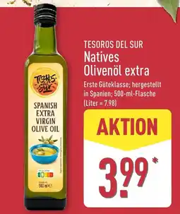 Aldi Nord TESOROS DEL SUR Natives Olivenöl extra Angebot