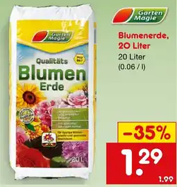 Netto Marken-Discount Garten Magie Blumen Erde Angebot