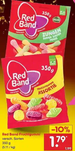 Netto Marken-Discount Red Band Fruchtgummi Angebot
