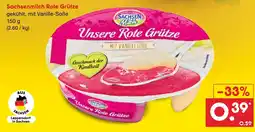 Netto Marken-Discount Sachsenmilch Rote Grütze Angebot