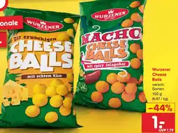 Netto Marken-Discount Wurzener Cheese Balls Angebot