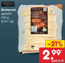 Netto Marken-Discount Barbeue Bratwurst Angebot