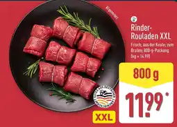 Aldi Nord Rinder-Rouladen XXL Angebot