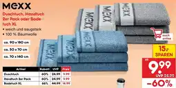Netto Marken-Discount MEXX Duschtuch, Handtuch Angebot