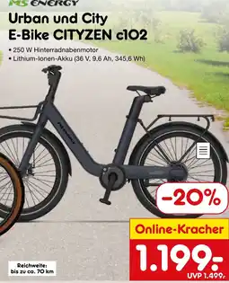 Netto Marken-Discount E-Bike CITYZEN c102 Angebot