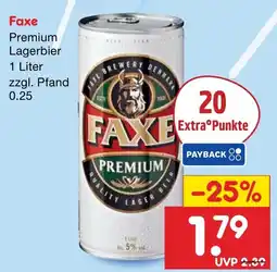Netto Marken-Discount Faxe Premium Lagerbier Angebot