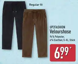 Aldi Nord UP2FASHION Velourshose Angebot