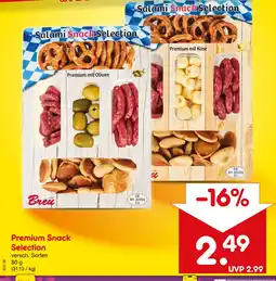 Netto Marken-Discount Salami Snack Selection Breu Angebot