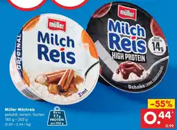 Netto Marken-Discount Müller Milchreis Angebot