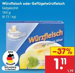 Netto Marken-Discount Schwarzbach Feinkost Würzfleisch Angebot