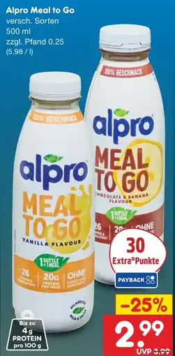 Netto Marken-Discount Alpro Meal to Go Angebot